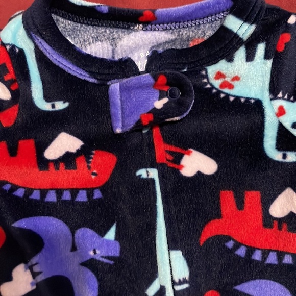 Cat & Jack Fleece Pajama - Picture 3 of 5